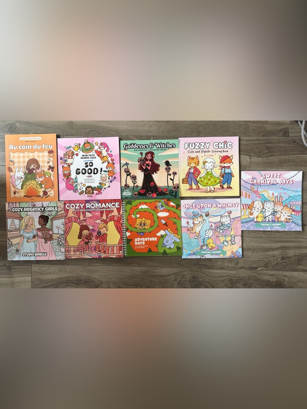 New Cozy Coloring Books